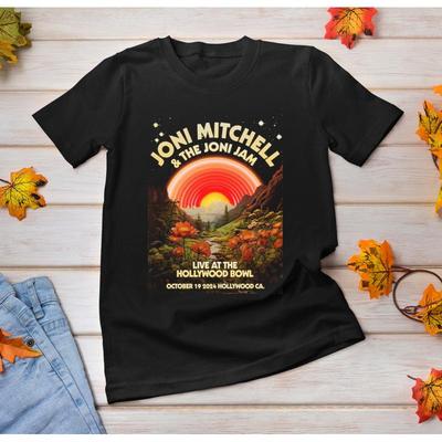 Joni Mitchell The Jam Los Angeles CA October 19 2024 Tour T Shirt AR273