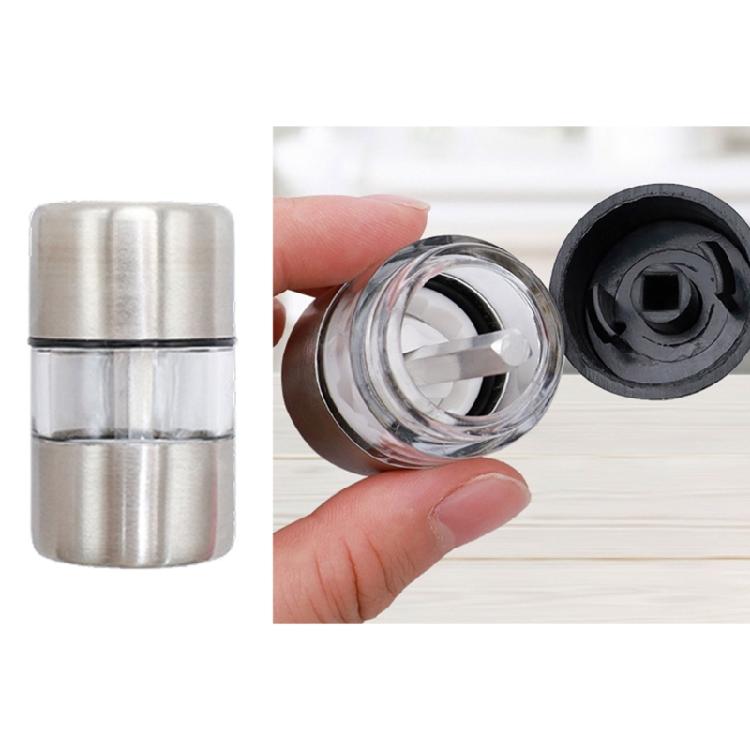 Portable Stainless Steel Salt and Pepper Grinder Kitchen Mini Grinding Mechanism