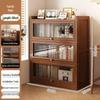 Floor-Standing Bookshelf for Students and Children - Compact Storage Cabinet for Small Apartment Living Rooms