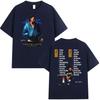 J Cole The Fall Off New Album 2026 Merch T Shirt Unisex's Vintage Oversized Cotton T-shirts Unisex Hip Hop Gothic Clothing T-shirt