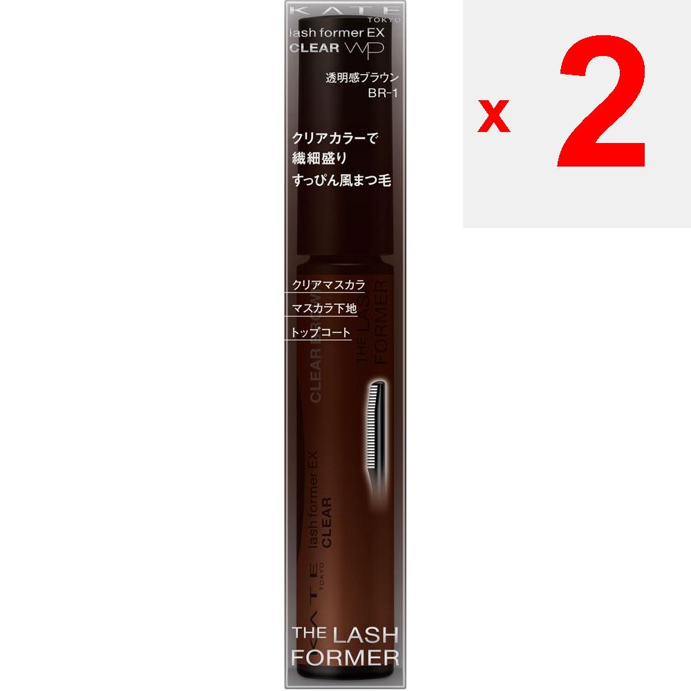 Kanebo Kate Kate Lash Former EX (Clear) BR-1 5g Eye Makeup Mascara Curl Lashes with an Eyelash Curler. 2. When Using As a Mascara Base, App