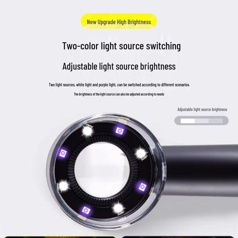 Yueyimi High-Magnification Jeweler's Loupe with UV Light