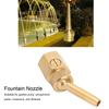 Female Thread Fountain Nozzle Brass   Water Spray Head with Valve for Pond