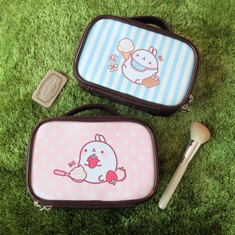 Эмалевая сумочка Molang strawberries and whipped cream