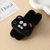 Cartoon Kitten Plush Brooch Keychain & Clothing Accessories
