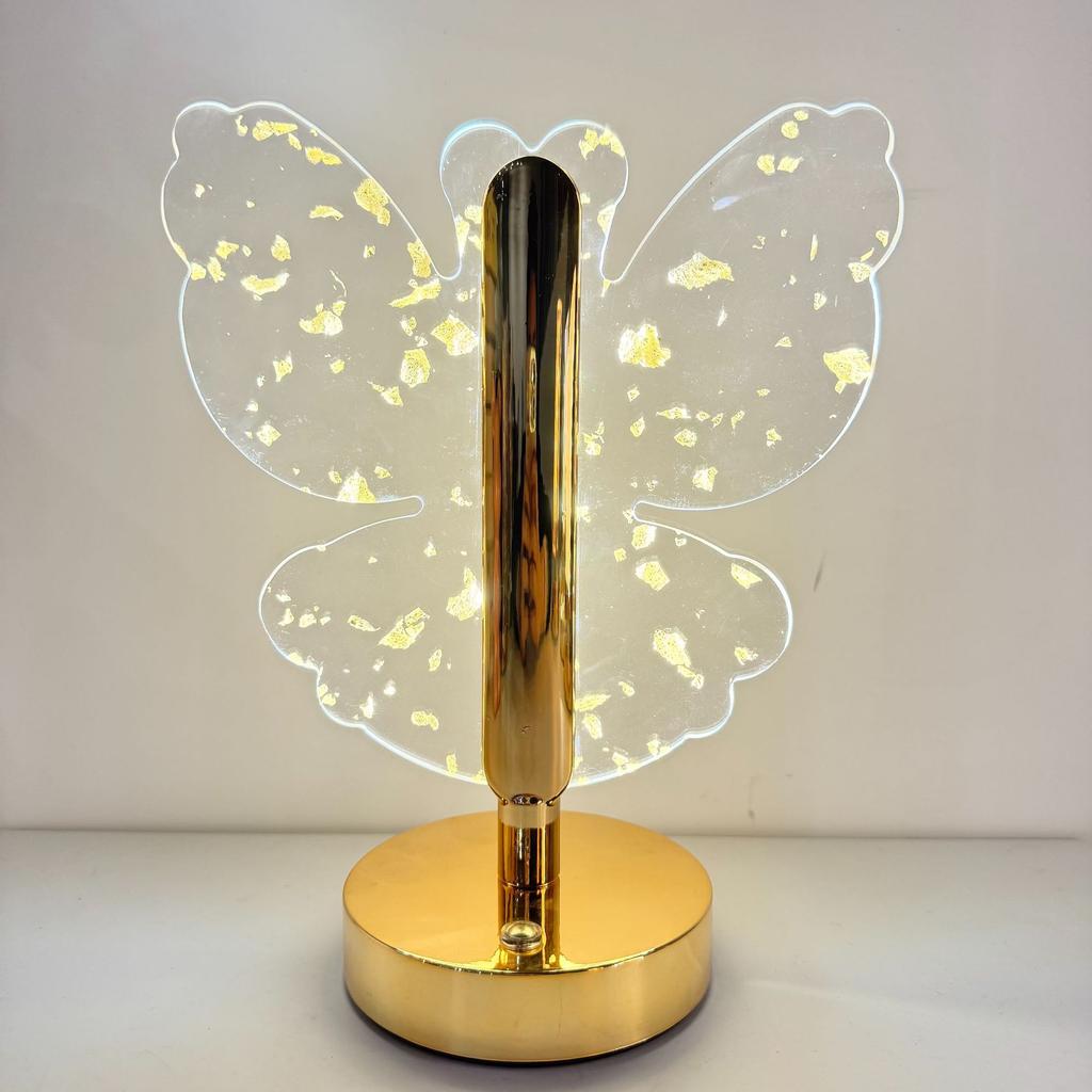 1PC Creative Acrylic Desk Lamp Ins Internet Celebrity Explosion Night Light Bedroom Ambient Light LED Bedside Lamp