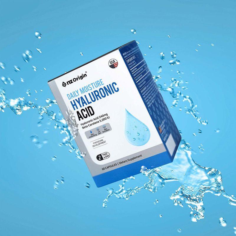 Zestaw Kwasu Hialuronowego Pochodzenia NZ 60 szt. x 2