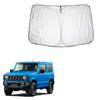 Car Sunshade for Front Window Suzuki Jimny JB64W JB74W Jimny Sierra JB64 JB74 Compact Storage with Storage Bag / (2018/07/01~) - Thickened,