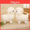 Cute Short Plush Sheep Doll Perfect Gift For Children's Birthday