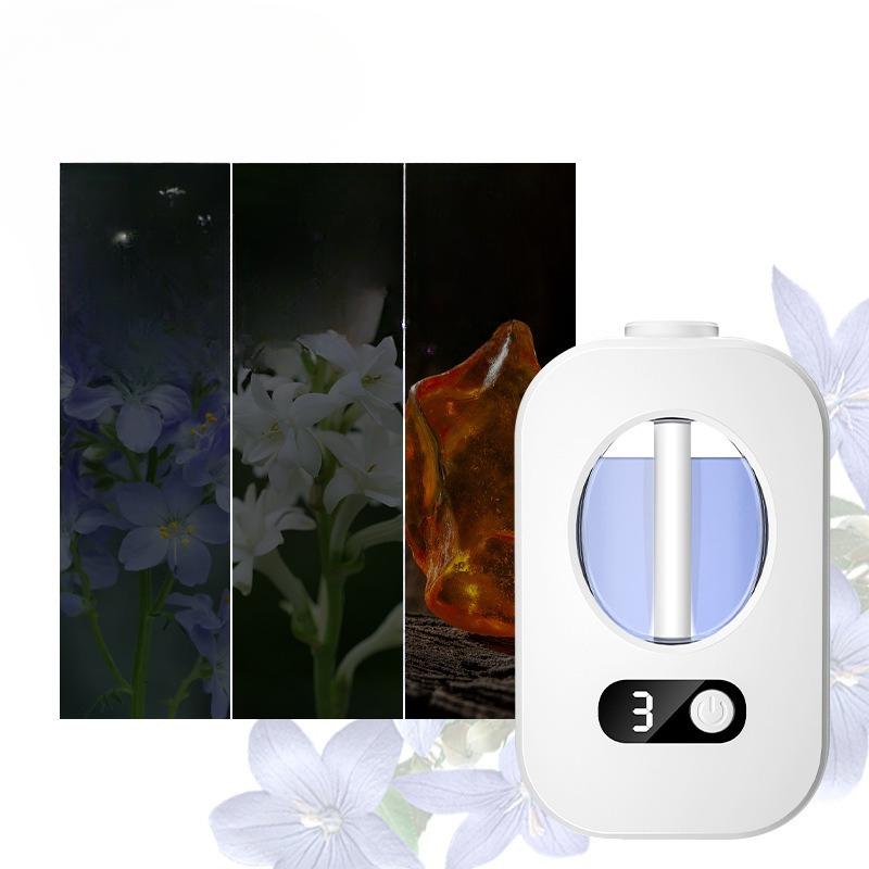 

Аромадиффузор Автоматический распылитель аромата Освежитель воздуха Для помещения Длительный аромат Ванная комната B-2368-4