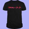 De Whisky a Go Go T-shirt Zwart Katoen heren En Dames Alle Maten MR330 Unisex T-shirt