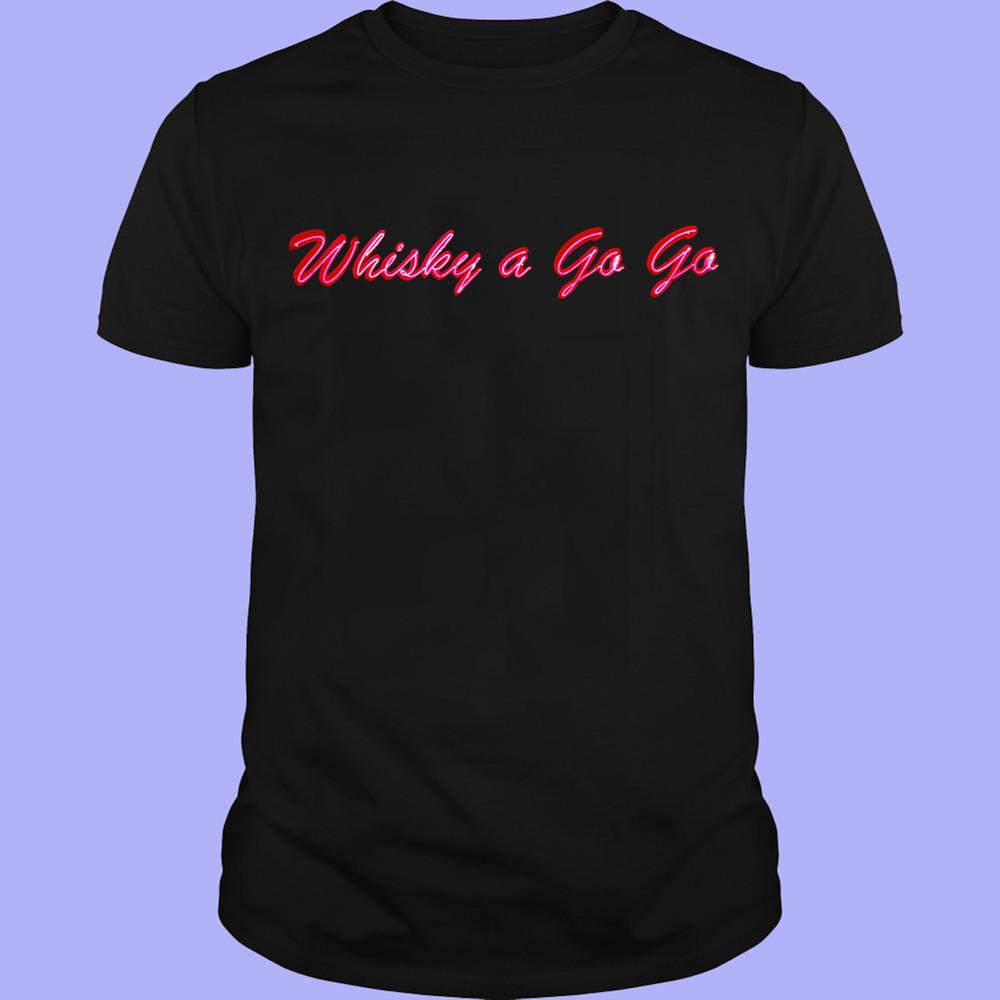 The Whisky a Go Go T Shirt Black Cotton men And Women All Size MR330 Unisex T-Shirt S
