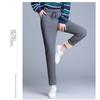 Winter Warm Velvet High Waist Sweatpants Pencil Pants Solid Elastic Thicken Fleece Jogger Pants Women Cotton Trousers Women's