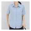 Navava Women Vintage Simple Short Sleeve Shirt Nb2232