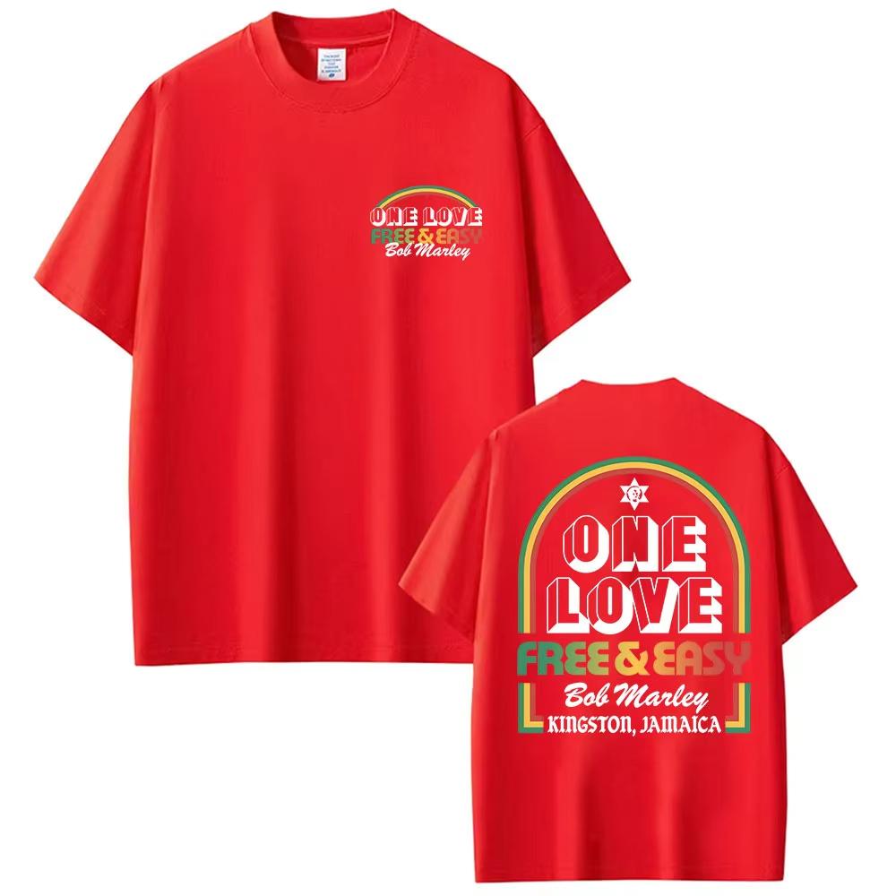

Pregnant WOMEN s Clothing, Bob Marley s One Love, Unrestricted Journey 2025 Edition Pattern T-shirt, Vintage Cotton T-shirt S