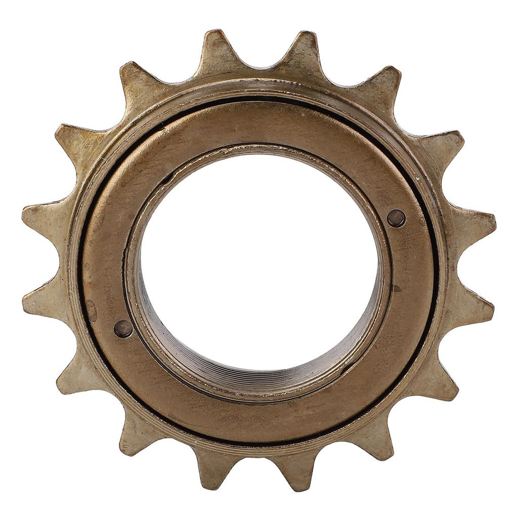 Single Speed Bike Freewheel Carbon Steel Threaded Universal One Speed Bicycle Freewheel for