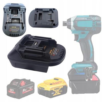 Adaptateur Rosfix Dewalt / Milwaukee pour batterie Makita DM18M