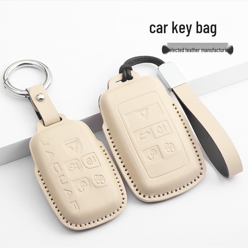 Jaguar Key Cover for XEL, XFL, F-Pace, XJL, XF, XE, F-Type - Fits 24 Models