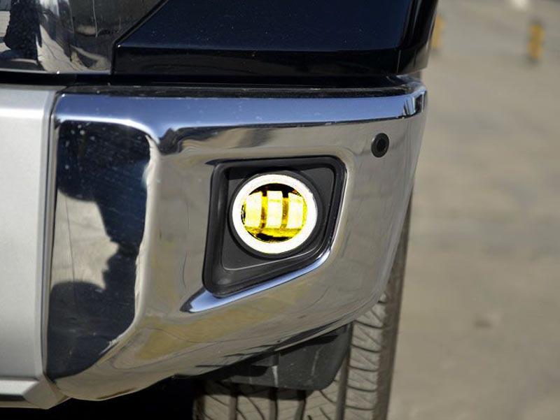 Toyota Tundra Fog Light Cover Frame for 2014-2021 Models - Original Style Front Protection Bracket