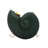 Asia Acrylic Sea Shell Crossbody Bag With Lock Closure For Daily Wear