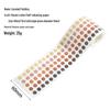 Morandi Color Polka Dot Washi Tape and Planner Stickers Set