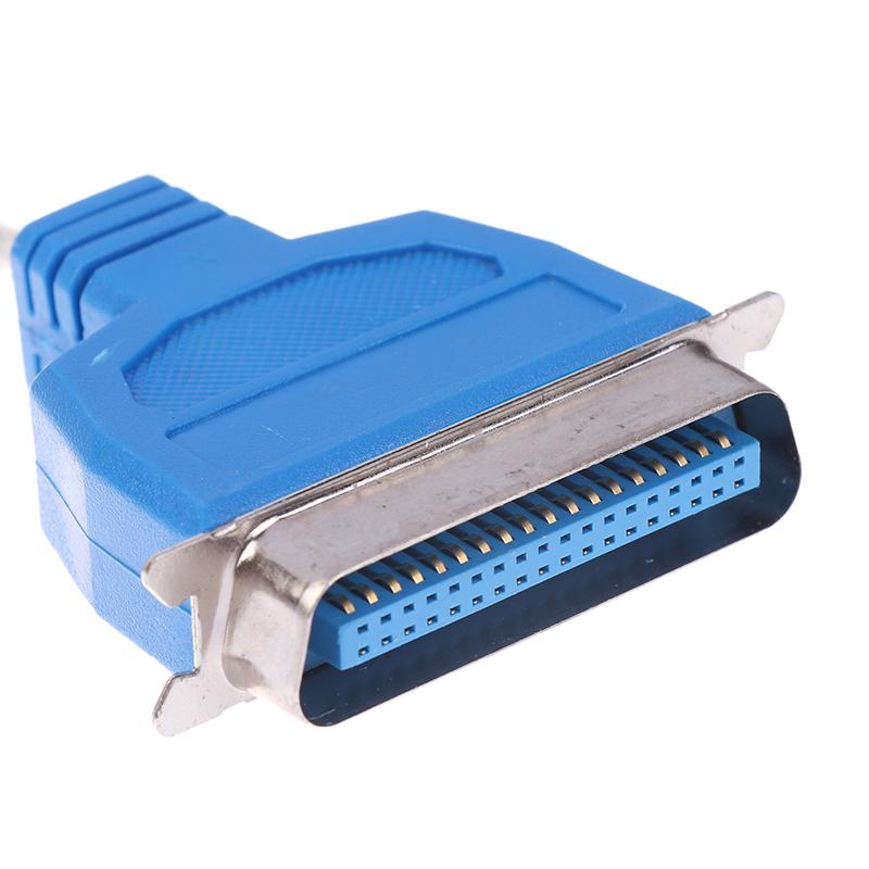 Usb 2.0 Type A To Centronics Parallel 36Pin Port Adapter Ieee 1284 Cb-Cn36 Printer Cable For Computer Laptop Pc Lead Print