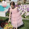Fuluomi Girls' Summer Fairy Princess Mesh Cake Dress
