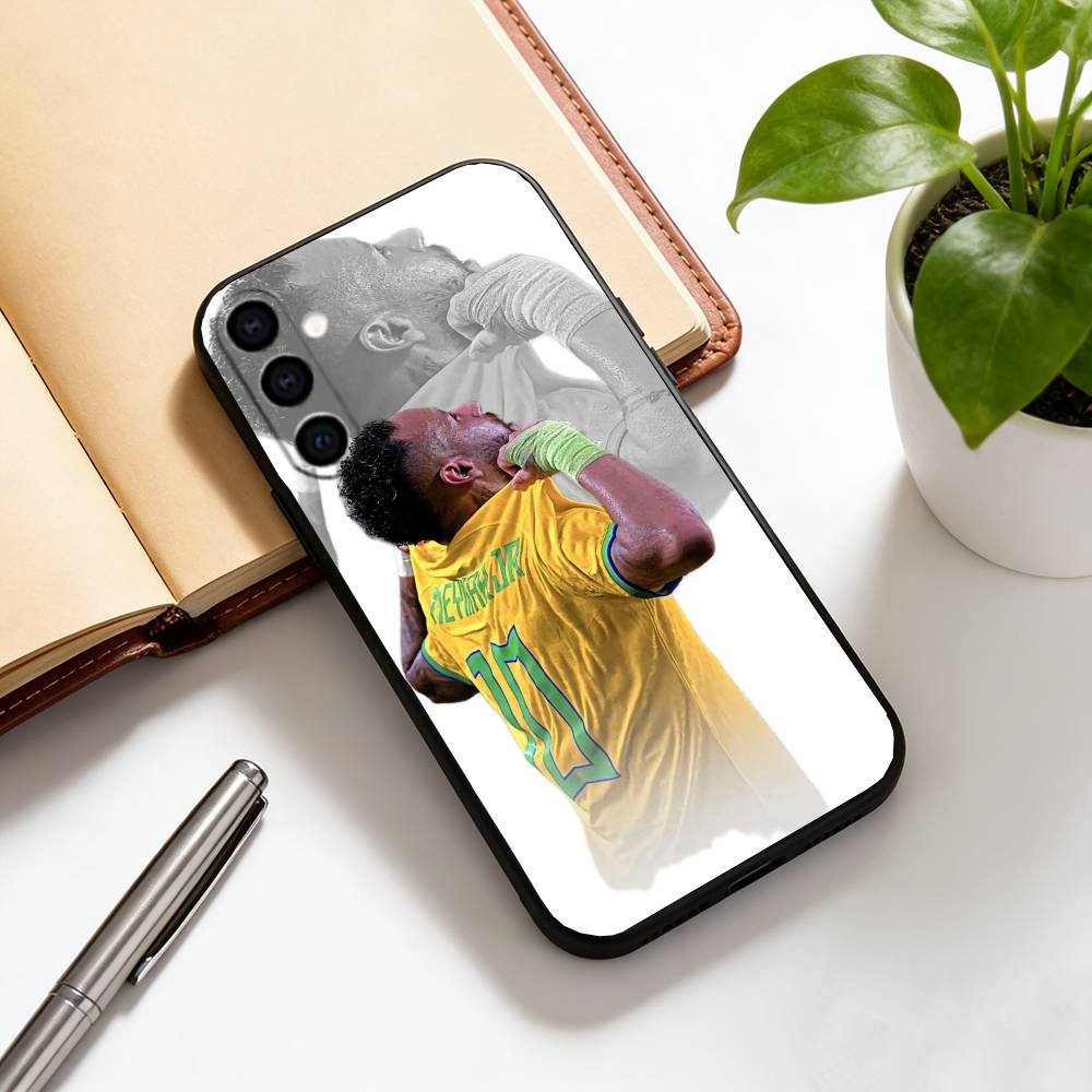

Чехол для телефона с футбольным дизайном Неймар №10 для Samsung Galaxy A73, A72, A71, A70, A53, A52, A51, Другие Мягкий Черный Чехол Samsung a71 4g