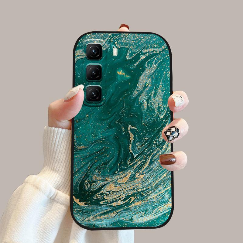 For Infinix Hot 50 Pro+ Case Hot50 Pro Plus 4G Silicone TPU Phone Cover For INFINIX HOT 50 5G Coque Fashion Soft Phone Fundas