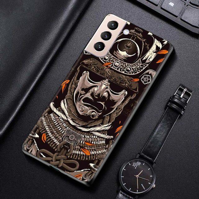 Phone Shell For Samsung Galaxy S21 S20 S10 S9 S8 Plus Ultra 5g S10lite S10e S7edge S20 S21 Fe Soft Cover Case Samurai