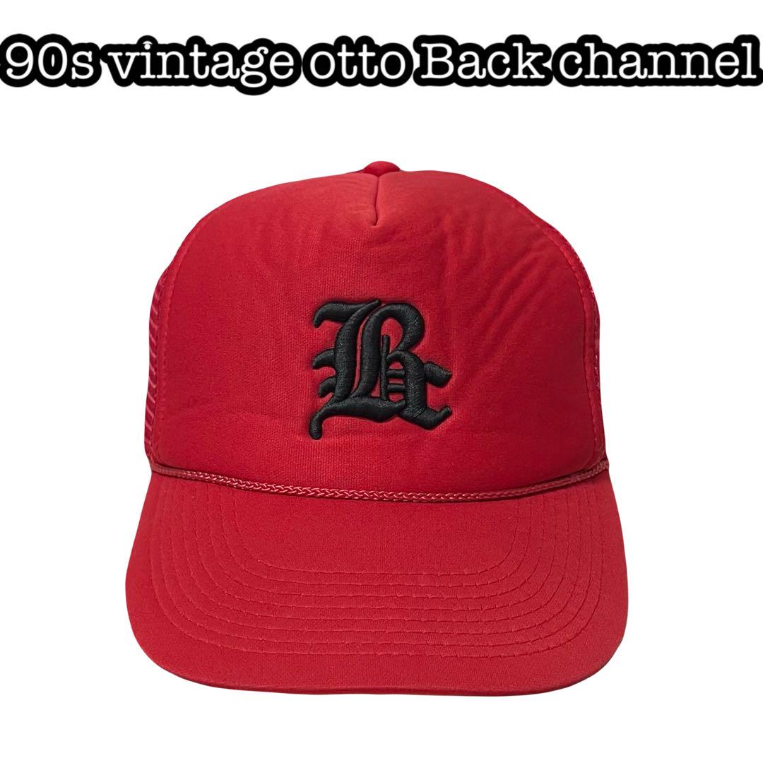 [USED] 90sy2k vintage otto BACKCHANNEL OLD CAP