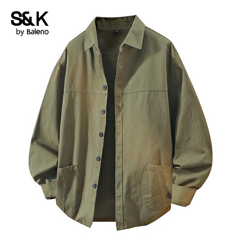 Baleno S&K Men s Workwear Cotton Shirt Jacket 2XL