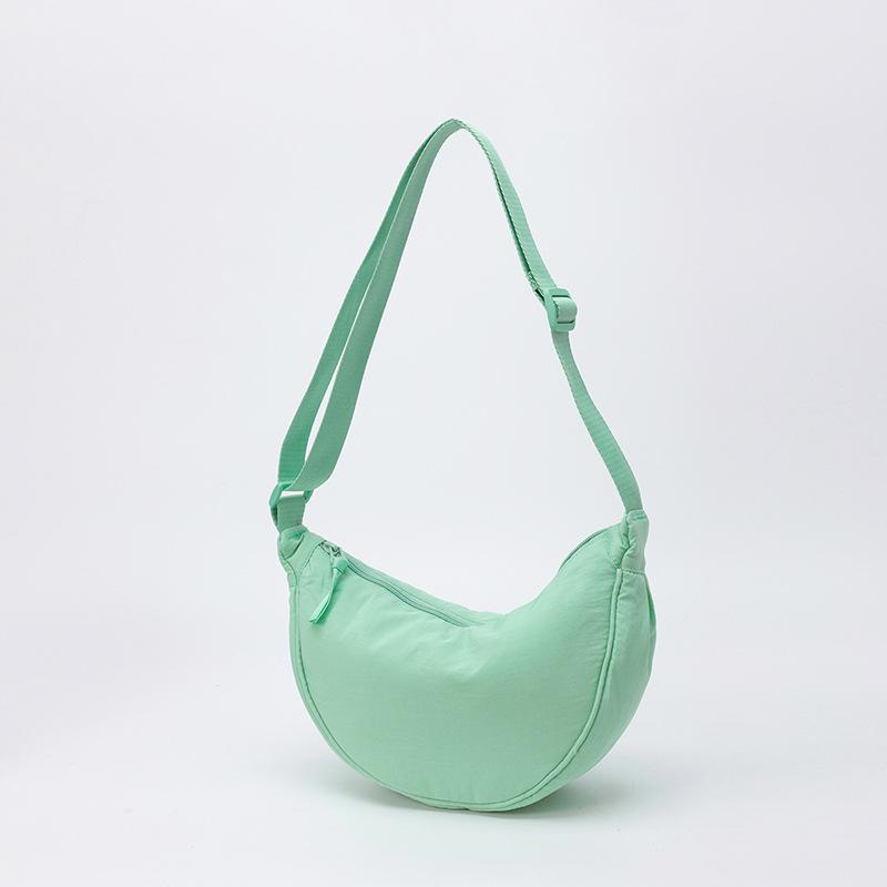 Versatile Nyl Crescent Shoulder Crossbody Bag Lightweight, Durable, Stylish 20+ Vibrant Color for Everyday Use, Travel, Outing