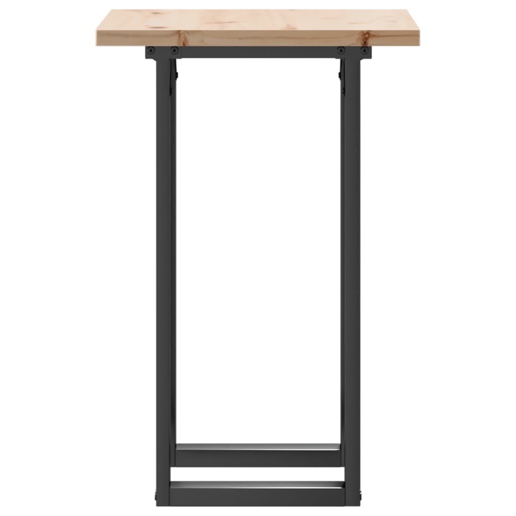 Vidaxl Dining Table with Square Legs, 50X50X75.5 Cm