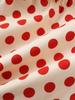 Spring 2026 European & American Style Women's Polka Dot Strapless Dress