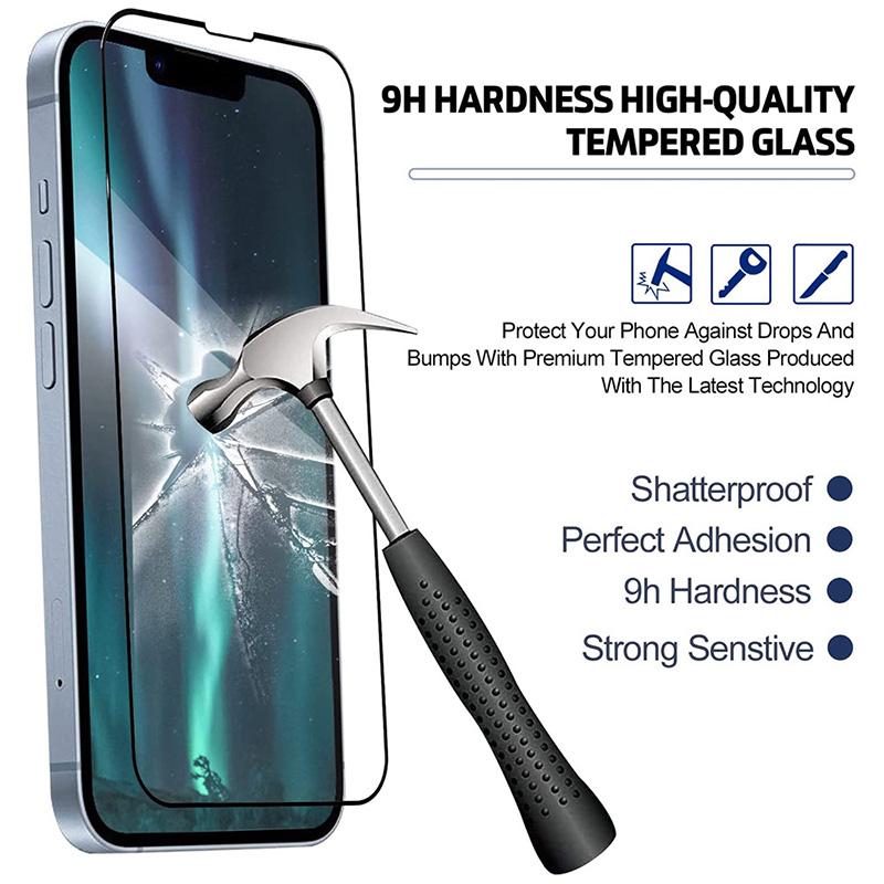 1 buc. Sticlă securizată pentru iPhone 14 13 12 11 Pro Max Protector de ecran pentru Xiaomi Redmi Note 12 11 10 9 9S 8 7 Redmi 9 8 7 Sticla