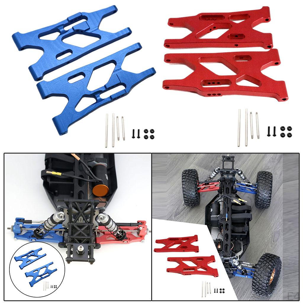2 Pieces Aluminum Rear Suspensions for Lasernut U4 1:10 RC Car Accessories Spare Parts