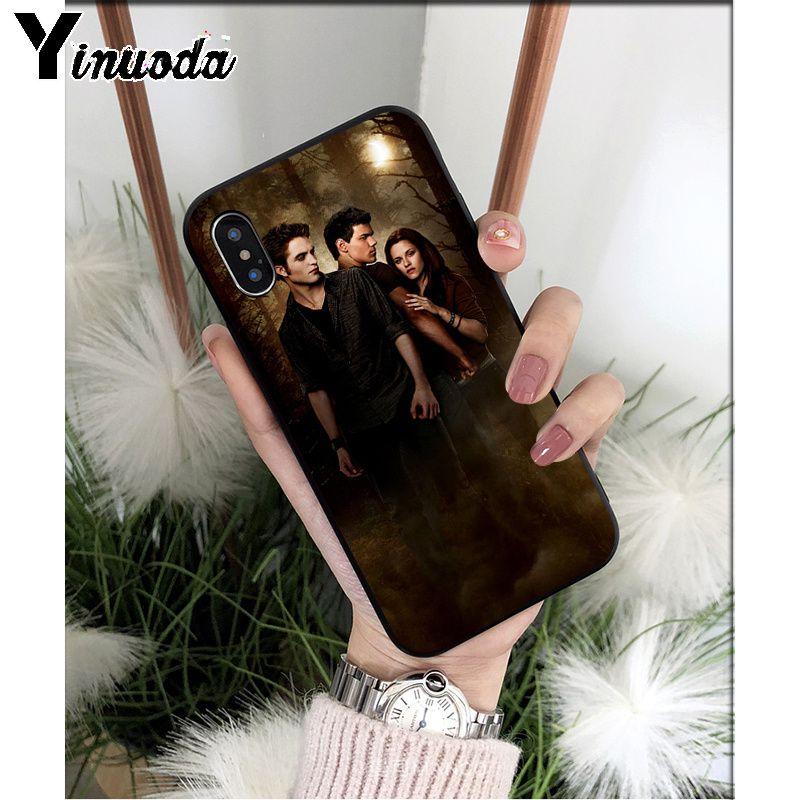 Yinuoda TV Twilight Isabella Edward Cullen Custodia Morbida in TPU per Telefono per iPhone X XS MAX 6 6S 7 7plus 8 8Plus 5 5S XR 11 11pro max