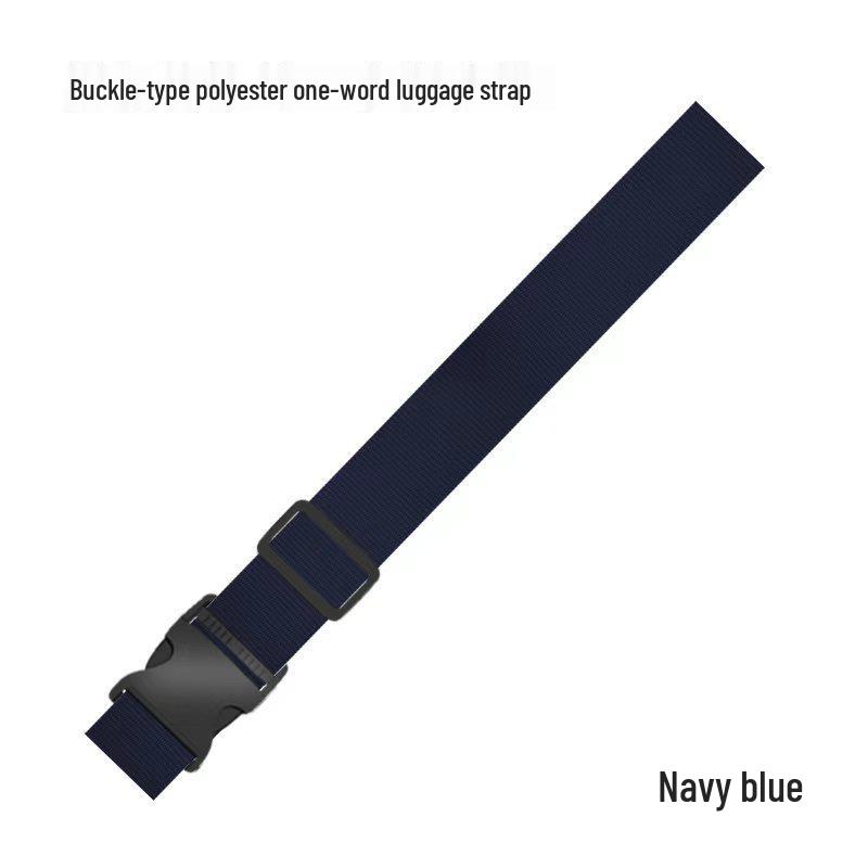 Secure Polypropylene TSA Lock Luggage Strap with Buckle for Cross-Border Travel