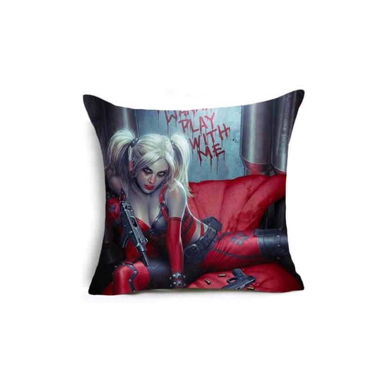 Chucky Good Guy Doll Horror Movie Design Cushion Pillow Case Cover In Vibrant Colors