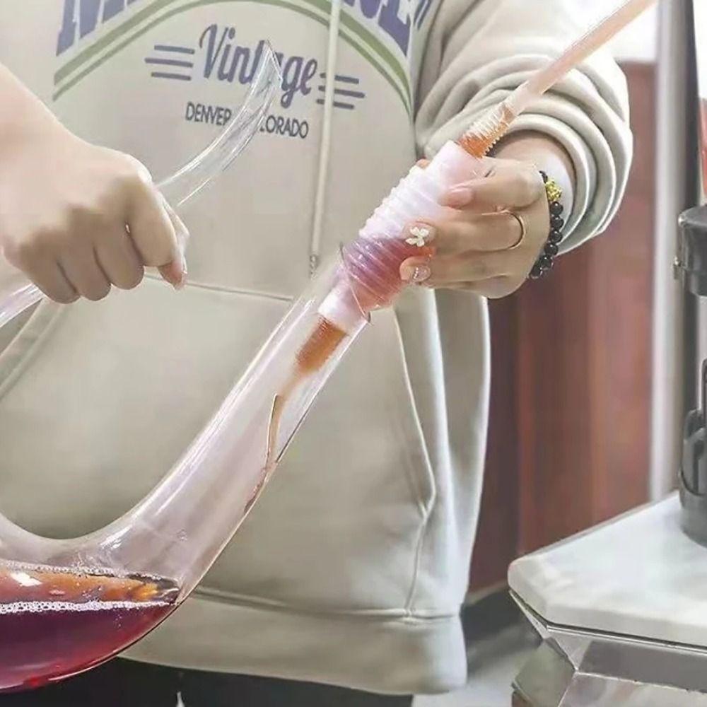 1Pcs Plastic Brewing Siphon Hose 2M Alcohol Distiller Filter Tube Wine Extractor  Kitchen Supply