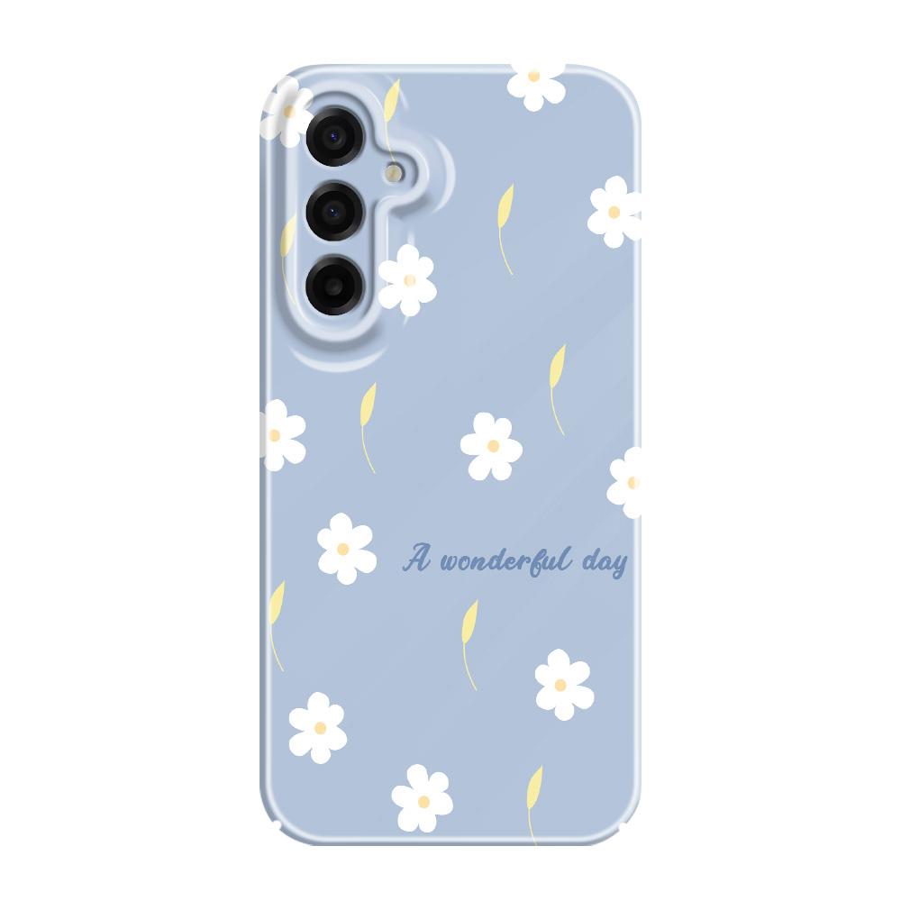

Flying Flowers Phone Case For Samsung Galaxy A57 A37 A17 A56 A36 A26 A16 A06 A55 A35 A25 A15 A05 4G 5G Film Hard Cover Samsung A05S