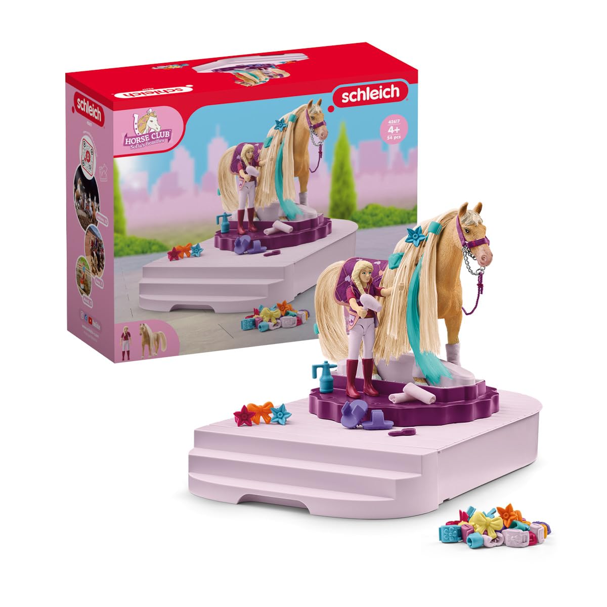Пункт груминга Schleich Horse Club 42617