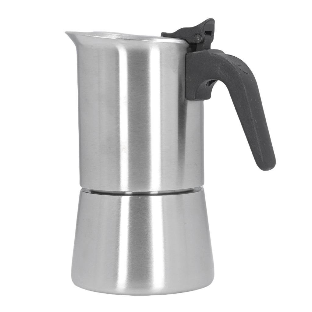 Stovetop Coffee Maker 304 Stainless Steel Multifunctional Stovetop Coffee Pot for Brewing Coffee