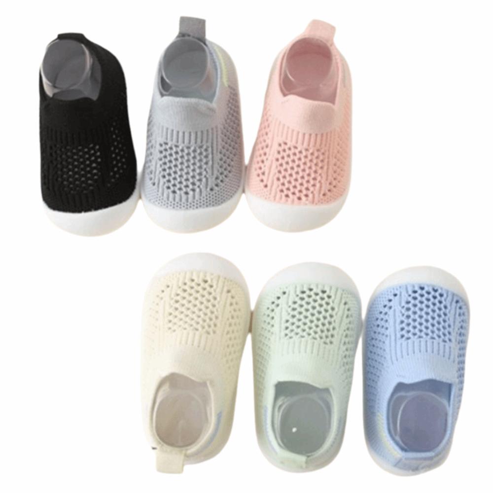 Soft Sole Baby Socks Shoes Anti Slip First Walking Shoes Infant Toddler Slipper Sneaker  Boys Girls