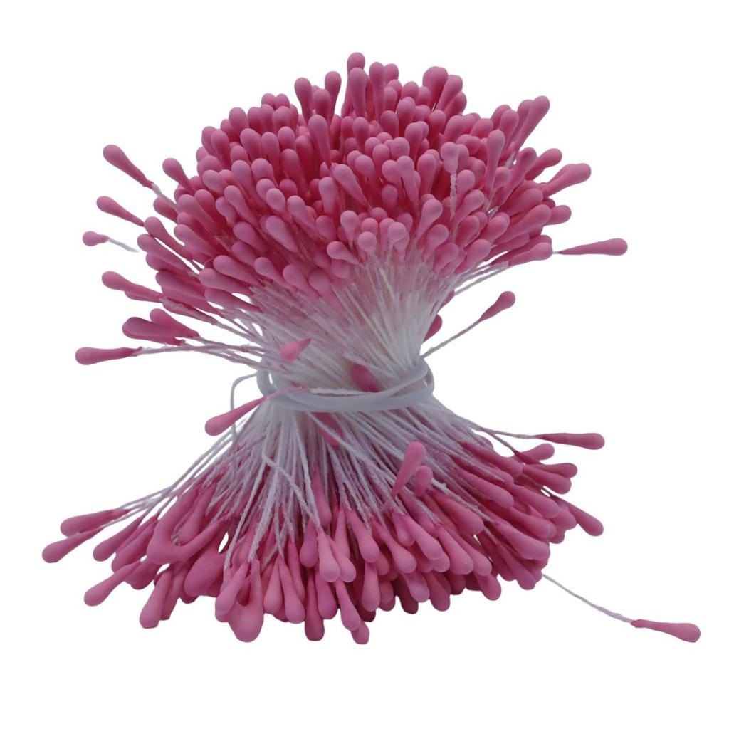 2mm 390 Root Matte Heart Flower Simulation, Eco-Friendly Rose Lily Stamen