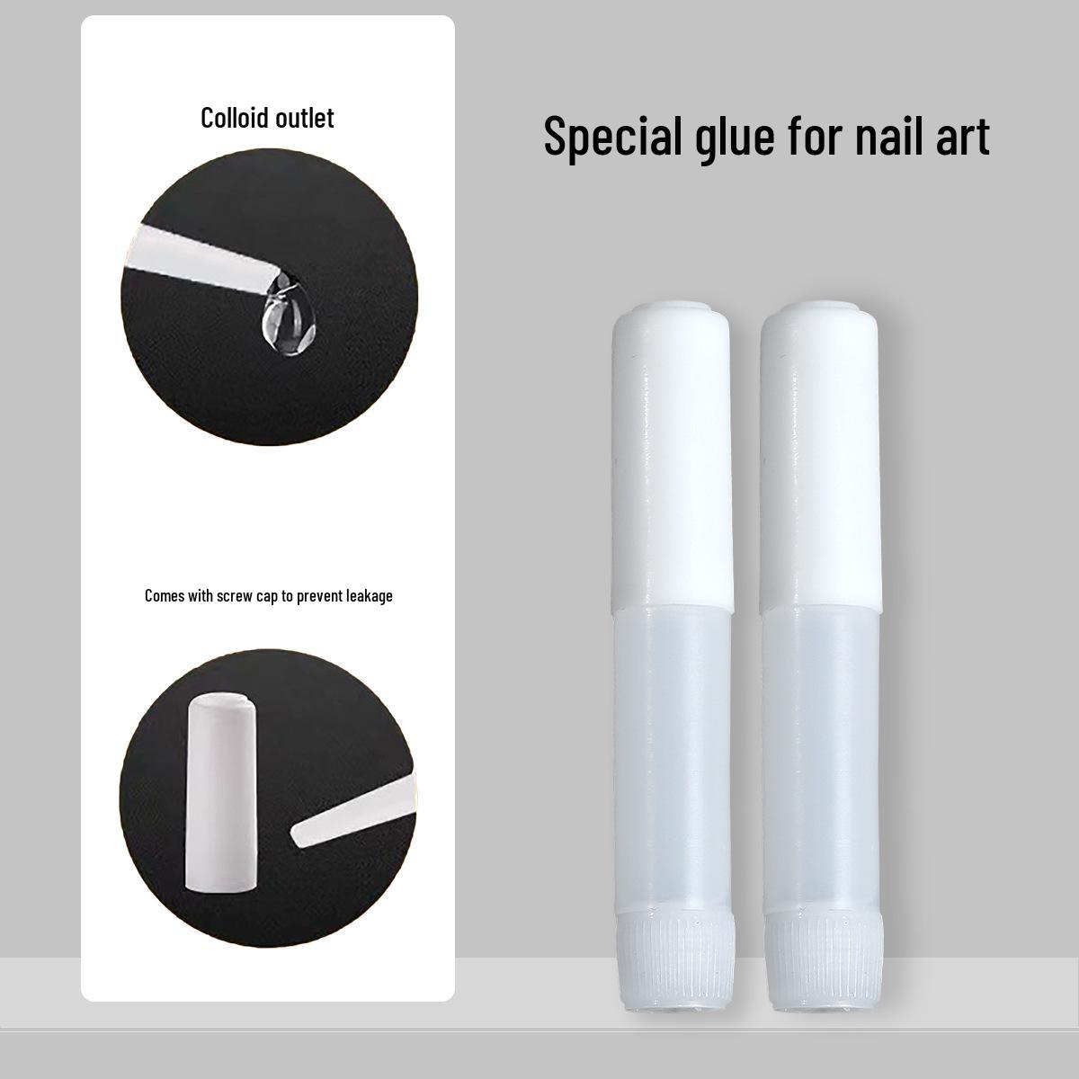 

Cross-border Wearable Nail Art Adhesive for False Nails
