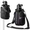 Magnetic Gym Sling Bag Water Bottle & Phone Holder Portable Crossbody Water Bottle Bag For Outdoor Sports Fitness Cup Holder Bag