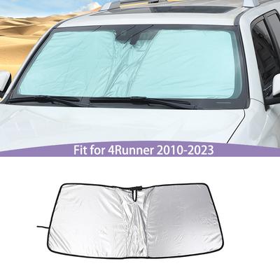 Parasole per parabrezza auto Parasole per finestrino Pieghevole Copertura parasole Adatto per 4Runner 2010-2023 Accessori interni auto