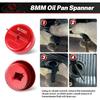 BILITOOLS Transmission Fill Tool Aluminium, Compatible With Mercedes Benz 725.0 9G-Tronic 9-Speed Transmission Fluid ATF, Transmission Fill Adapter